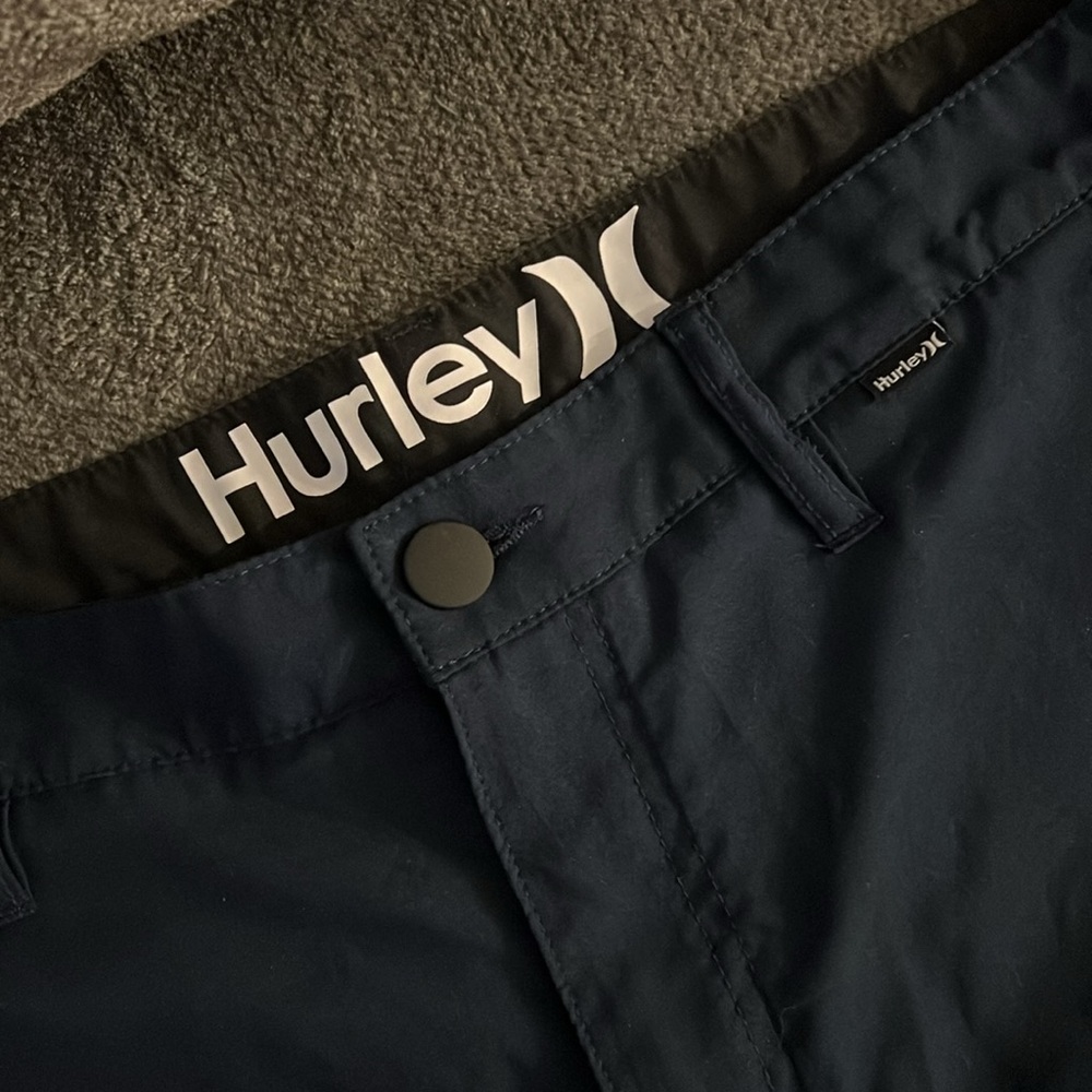 Navy Blue HURLEY Board Shorts / Swim Trunks Size 32